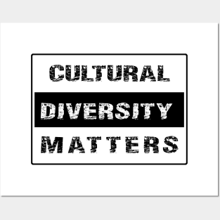 CULTURAL DIVERSITY MATTERS by Metissage -1 Posters and Art